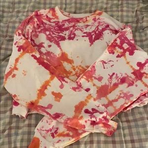 Hand Tye Dyed Sweatshirt